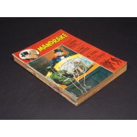 MANDRAKE - ALBI DEL VASCELLO - SERIE CRONOLOGICA Lotto 16 albi senza inserti – Fratelli Spada 1972